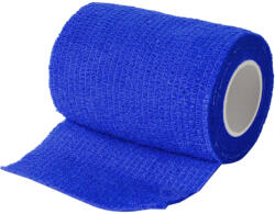 Polyrapid öntapadó rugalmas pólya nem szőtt kék 7, 5 cm x 4, 5 m 7, 5cmx4, 5m