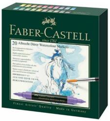 Faber-Castell Set 20 markere acuarela, 2 capete, Faber-Castell Albrecht Durer (FC160320)