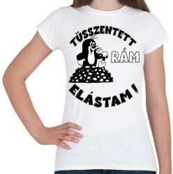 printfashion Kisvakond - tüsszentett elástam - Női póló - Fehér (4743717)