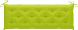 vidaXL Pernă de bancă, verde aprins, 150x50x7 cm, material oxford (314967)