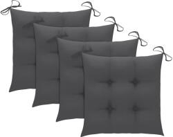vidaXL Perne de scaun, 4 buc. , antracit, 50x50x7 cm, textil oxford (314897)