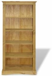 vidaXL Bibliotecă 5 rafturi, pin mexican, stil Corona 81 x 29 x 170 cm (243744) Biblioteca