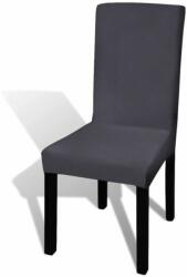 VidaXL Husă elastică pentru scaun, antracit, 4 buc (131425)
