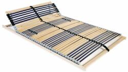 VidaXL Bază de pat cu șipci, 42 șipci, 7 zone, 140 x 200 cm FSC (246472)