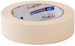 PROCOLOR Bandă de mascare 60°C PROCOLOR, 30mmx45m (520752) - izocor