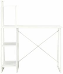 Birou cu rafturi, alb, 102 x 50 x 117 cm (20282) - izocor