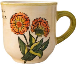 BögreManufaktúra Orvosi Körömvirág kávés bögre Calendula Officinalis (BT0053)