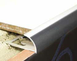 AVProfil AV 12 mm Csempe élvédő Domború ezüst eloxált alumínium csempeszegély 12x2700 mm ezüst
