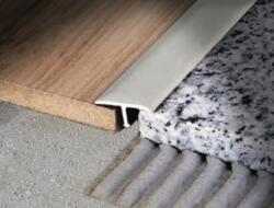 Celox OX 26x2500 T profil burkolatváltó utólag betehető beépíthető natúr alumínium 26 mm széles 2500 mm hosszú