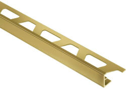 Celox OX 12 mm L alakú valódi réz csempeszegély kültéri beltéri élvédő 12x2500 mm