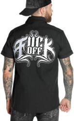 HYRAW Férfi ing HYRAW - CHEMISE FUCK OFF - SS21-M33-CH