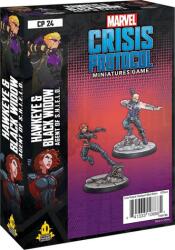 Marvel Marvel: Crisis Protocol - Hawkeye & Black Widow figurák (GAM37065) - bestmarkt