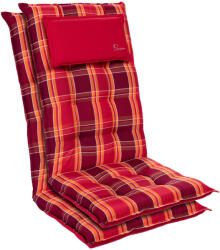Blumfeldt Sylt, pernă tapițată, pernă pentru scaun, spătar mai înat, poliester, 50 × 120 × 9 cm, 2 x perne (CPT10_10221533-2_) (CPT10_10221533-2_)