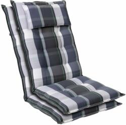 Blumfeldt Sylt, pernă tapițată, pernă pentru scaun, spătar mai înat, poliester, 50 × 120 × 9 cm, 2 x pernă bancă (CPT10_10271259-2_) (CPT10_10271259-2_)