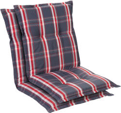 Blumfeldt Prato, pernă tapițată, pernă pentru scaun, spătar mic, scaun de gradină, poliester, 50x100x8cm, 2 x pernă (CPT10_10240764-2_) (CPT10_10240764-2_)