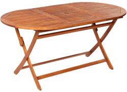 vidaXL Masă de grădină pliabilă, 160x85x75 cm, lemn masiv de acacia (313324)