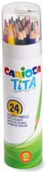 CARIOCA Tita 24db-os színes ceruza szett henger tokban - Carioca (43341) - jatekshop