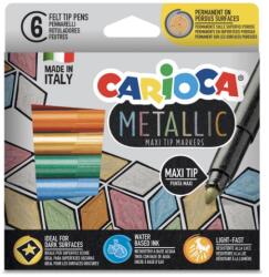 CARIOCA Metallic MaxiTip 6db-os filctoll szett - Carioca (43161)
