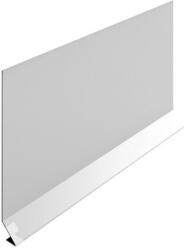 Celox OX Stone-RT erkélyszegélyhez 200 mm magas eloxált alumínium oldalfali kiegészítő takaró lemez 1 szál 2 m teraszprofil balkon élvédő