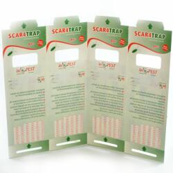 Italia Capcane adezive pentru gândaci Scar4Trap cu atractant 4 buc (354-902)