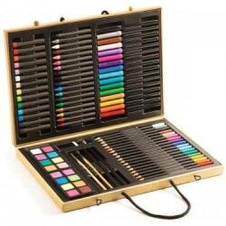 DJECO Marea cutie cu culori pentru desen, 88 accesorii, Djeco (DJ09750)