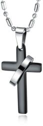  Kereszt - Gyűrű - Nemesacél Nyaklánc