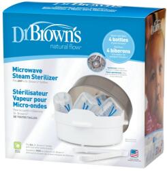 Dr. Brown's Sterilizator cu aburi pentru cuptorul cu microunde, 1 bucata, Dr. Brown's