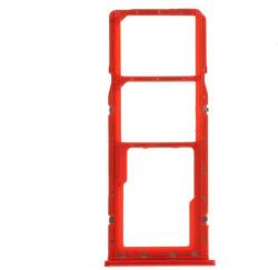 tel-szalk-1926671 Samsung Galaxy A10s SM-A107F piros SIM kártya tálca (tel-szalk-1926671)