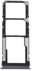  tel-szalk-1926106 Xiaomi Redmi Note 9 fekete SIM & SD kártya tálca (tel-szalk-1926106)