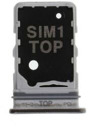 tel-szalk-1926449 Samsung Galaxy A80 SM-A805F fehér SIM kártya tálca (2 SIM kártyás telefonokhoz) (tel-szalk-1926449)