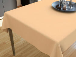 Goldea față de masă decorativă loneta - pudru orangiu 120 x 120 cm