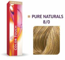Wella Color Touch Pure Naturals cu efect multi-dimensional 8/0 60 ml