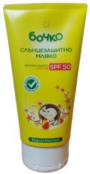 БОЧКО слънцезащитно мляко, Ф50, Водоустойчив, 150мл