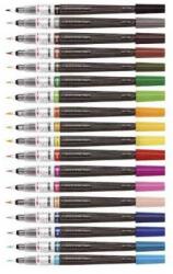 Pentel Pensula cu cerneala Color Brush Pen, 18 culori/set, Pentel PPEXGFL102XPCK