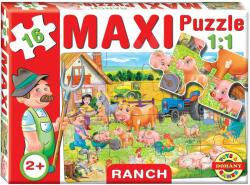 Dohány Baby puzzle Maxi Ranch Dohány cu 16 piese de la 24 luni (DH64011)