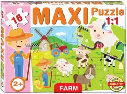 Dohány Baby puzzle Maxi Farm Dohány cu 16 piese de la 24 luni (DH64009)