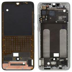 tel-szalk-1927582 Xiaomi Mi 9 Lite ezüst középső keret (tel-szalk-1927582)