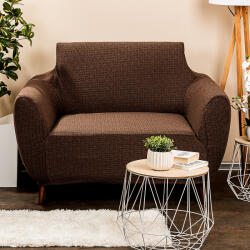 4Home Husă multielastică 4Home Comfort Plus pentru fotoliu, maro, 70 - 110 cm, maro, 70 - 110 cm