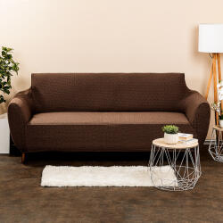 4Home Husă multielastică 4Home Comfort Plus, pentru canapea, maro, 180 - 220 cm, 180 - 220 cm