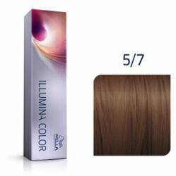 Wella Illumina Color vopsea profesională permanentă pentru păr 5/7 60 ml