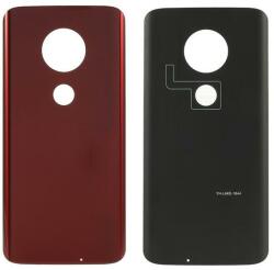 tel-szalk-1928125 Motorola Moto G7 Plus piros akkufedél, hátlap (tel-szalk-1928125)
