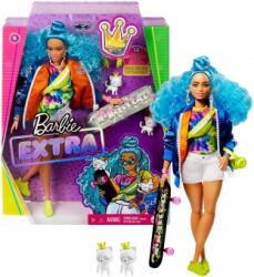 Mattel Barbie Extra Par Albastru si Skateboard GRN30