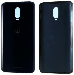 tel-szalk-1927978 OnePlus 6T fekete hátlap ragasztóval (tel-szalk-1927978)