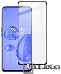 IMAK Realme 7 Pro, IMAK Pro+ üvegfólia, 9H, Full glue, Full cover, Fekete