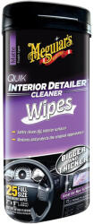 Meguiar's Servetele pentru interior Quik Interior Detailer Wipes 25 bucati MEGUIAR' S (G13600)