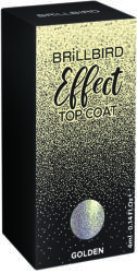 BRILLBIRD Effect Top Coat - Golden 4 ml