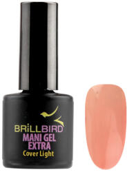 BRILLBIRD Mani Gel Extra - Cover Light 8 ml - Saját köröm erősítő gél lakk alap