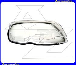 BMW 3 E46 2001.09-2006.07 Fényszóró üveg jobb "Coupe/Cabrio 2003.02. -ig" műanyag (kivéve: Xenon) TYC 20-0013-LA-1