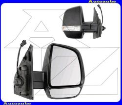 OPEL COMBO D 2011.09-2018.05 /X12/ Visszapillantó tükör jobb "TEHER-gk. " manuális, domború tükörlappal, fekete borítással, irányjelzővel FT9107133
