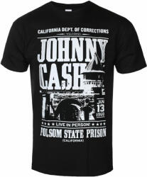 ROCK OFF Tricou Johnny Cash pentru bărbați - Prison Poster - ROCK OFF - JCECOTS01MB